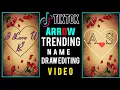 How to make Arrow Name Draw editing in Alight Motion How to Make Alight Motion s