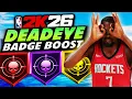 2K26 Best Build Tips Deadeye Shooting Badge Test