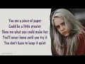 Billie Eilish - Come out and play | Lyrics Songs
