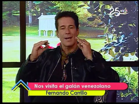 Nos visita el galán venezolano Fernando Carrillo
