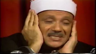 عندما بكي الشيخ عبد الباسط عبد الصمد Sheikh Abdulbasit Rare Quran Recitation 