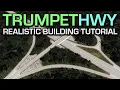 Realistic Trumpet Interchange Tutorial Cities Skylines