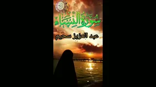 سورة النساء عبد العزيز سحيم 