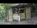 Download Lagu 166 Days - Single Mother Completes Bamboo Gate, Bamboo Floor for House /From Start to Finish