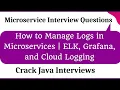 How to Manage Logs in Microservices ELK Grafana and Cloud Logging