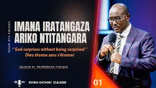 IMANA IRATANGAZA ARIKO NTITANGARA  | Apostle Dr.NKURUNZIZA François