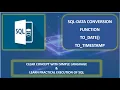 SQL-TO - DATE TO