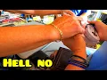 GARAGE SALE NEGOTIATION GOT UGLY