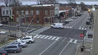RARE Train Vs Car in La Grange KY