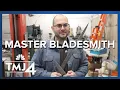 Bladesmith crafts knives as sharp as they are beautiful