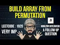 Leetcode 1920 Build Array From Permutation Leetcode Daily Question Very Easy