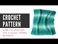 Ombre Classic Crochet Blanket Pattern Tutorial