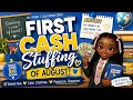 Back to School Budgeting First August Cash Stuffing