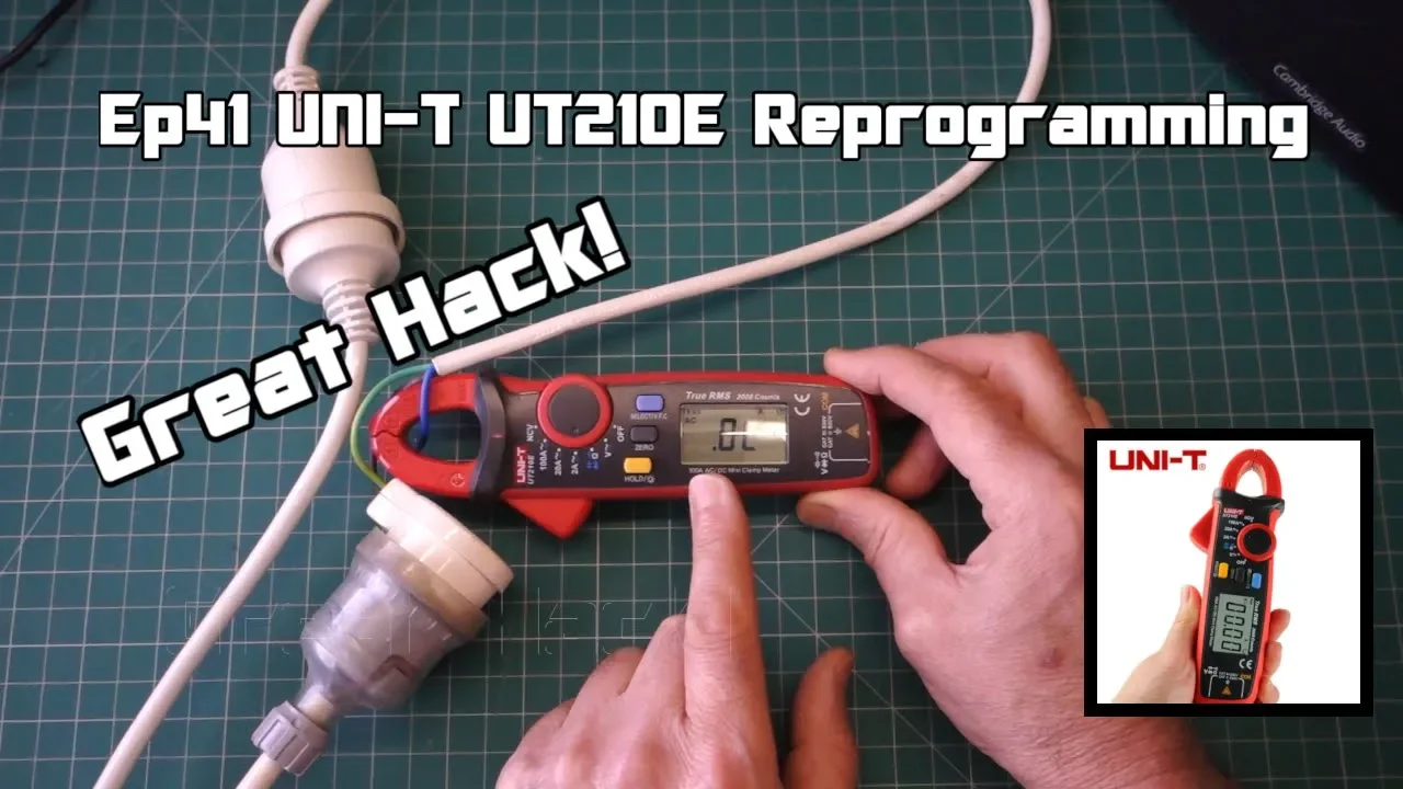 Ep 41 UNI-T UT210E DMM reprogramming