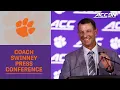 Dabo Swinney Clemson Press Conference 2026 ACC Football Kickoff