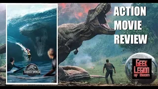 jurassic world fallen kingdom 2018 chris pratt dinosaur action movie review
