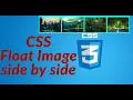 FLOAT IMAGE SIDE BY SIDE IN CSS IMAGE SIDE BY SIDE HTML CSS By CodeETeach