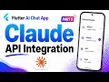 Flutter AI Chat App - CLAUDE API INTEGRATION Part 5