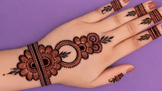 Mehndi Design for Women Latest Design |Simple Beautiful Aesthetic Mehndi Designfor Hand #henna