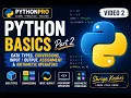 Python Programming Basics Lecture-2 Data Types Assignment Arithmetic Operators