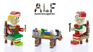 Lego 40205 Elves´ Workshop - Little Elf Helpers - Lego Speed Build Review
