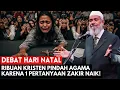 Lagu Natal Batal, Zakir Naik Tundukkan Teolog Kristen! Bikin Jemaat Ucap Syahadat!