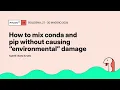 How to mix conda and pip without causing environmental damage - Mahe Iram Khan