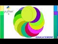 Draw 3D Shape with different colors in Python Turtle Graphics Python Turtle Projects