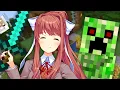 (DDLC Animation) Monika Plays Minecraft Part 1