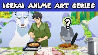 drawing myself into anime screenshots 1