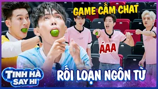 Game ngậm chanh CẤM CHAT khiến các Anh Trai "NGÔN TỪ 500K LỘN XỘN" cười đau bụng | Tinh Hà Say Hi