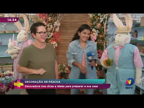 Decoração de Páscoa: decoradora traz dicas e ideias para preparar a sua casa
