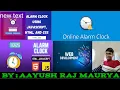 Alarm Clock Using HTML CSS JavaScript How to make Alarm Clock using HTML CSS JavaScript
