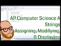 Computer Science AP - Strings