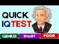 Quick IQ test Advance Intelligence Test how smart are you