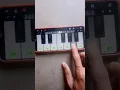 Download Lagu Sun Raha Hai Na Tu Piano Tutorial #shorts