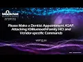Please Make a Dentist Appointment ASAP Attacking IOBluetoothFamily HCI and Vendor-Specific Commands