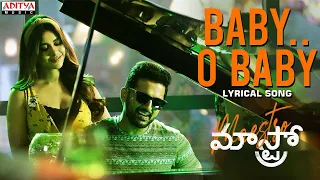  babyobaby lyrical nithiin nabha natesh merlapaka gandhi sudhakar reddy mahati swara sagar