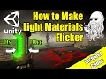 How to Make Lighting Materials Flicker