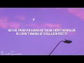 Daya - Sit Still, Look Pretty (Lyrics)