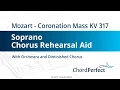 Download Lagu Mozart's Coronation Mass KV 317 - Soprano Chorus Rehearsal Aid