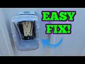 How To Easily Replace An Outdoor Outlet Cover