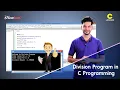 Division program in C Programming