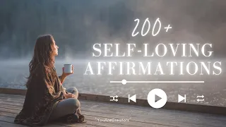 (24Hr Affirmations) 200+ Self Loving Affirmations! (Listen on repeat)