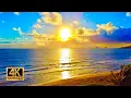 Download Lagu Sunrise from Kailua Beach in Oahu Hawaii | 12 Hours of Beach Sunrise + Ocean Waves