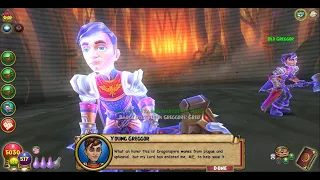 Wizard101 The Catacombs-Greggor Battle