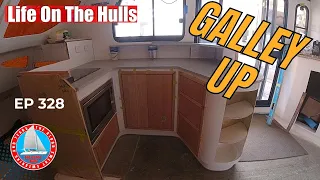 Cooking Up A Storm – Catamaran Galley Build Ep328
