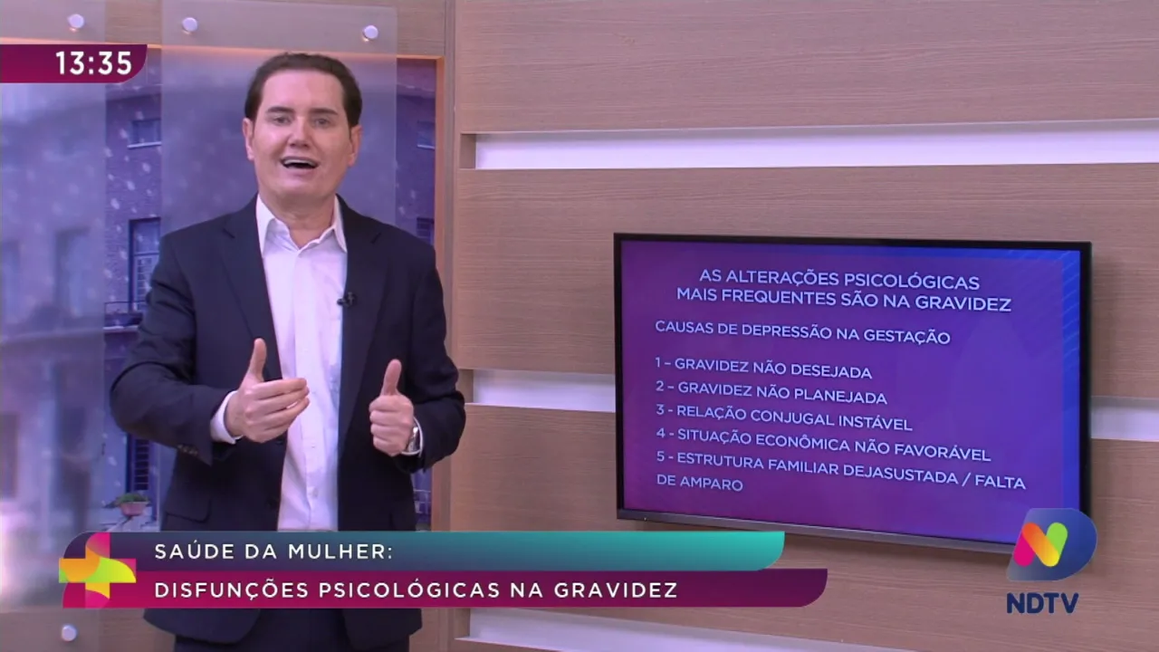 Saúde da Mulher: médico fala sobre disfunções psicológicas na gravidez