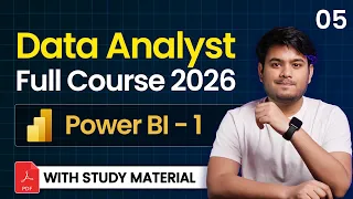 Data Analytics Full Course 2026 Part 05 Data Analyst Course PowerBI Top VarSity