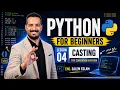 Python for Beginners - Lesson 04 Data Types casting in Python